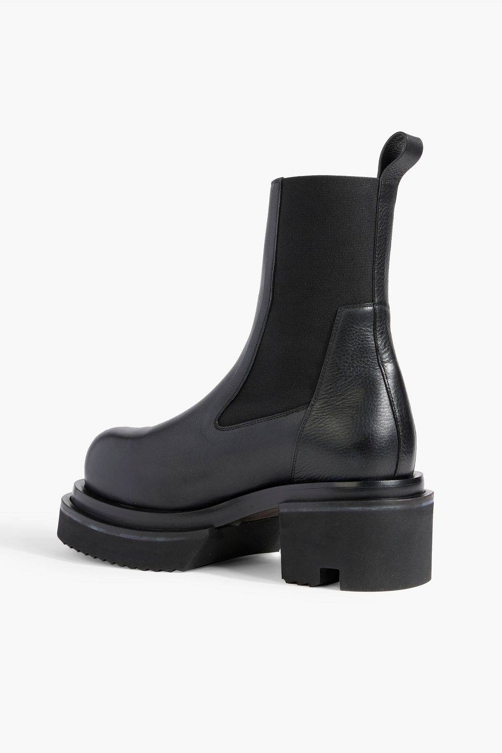 RICK OWENS Beatle Ballast leather platform boots