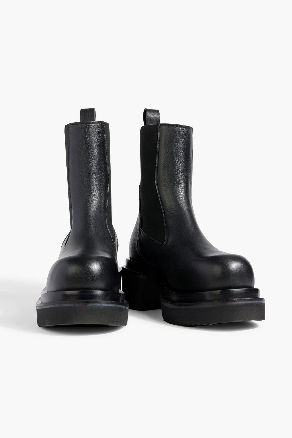 RICK OWENS Beatle Ballast leather platform boots
