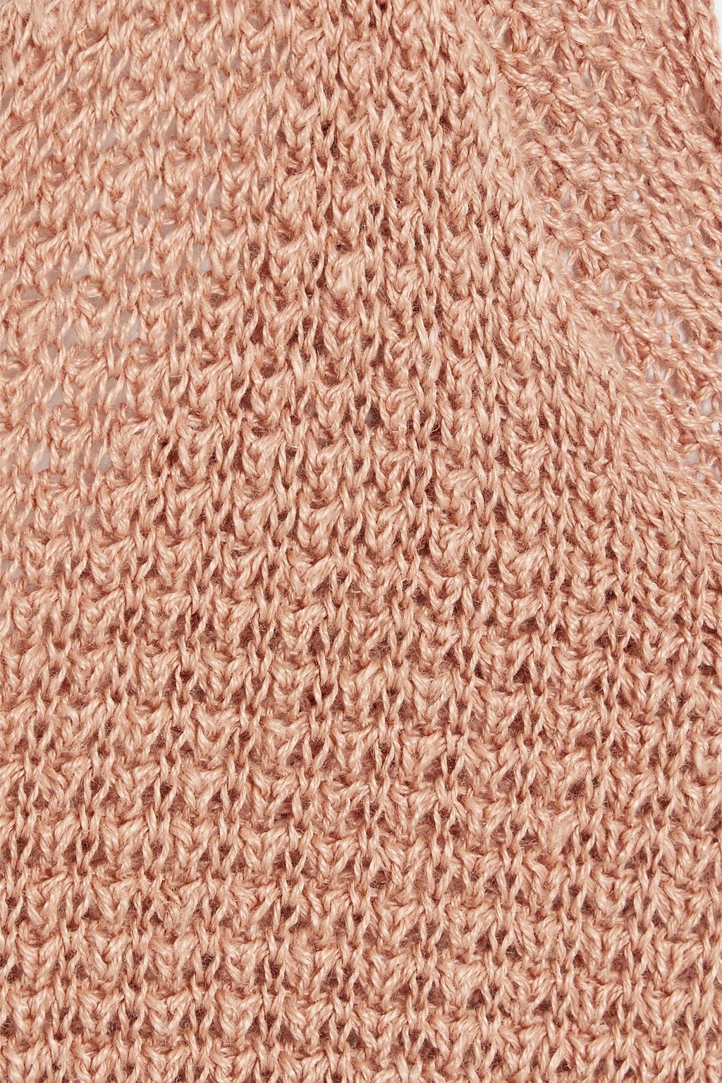 ONIA Cropped Tanktop aus Leinen