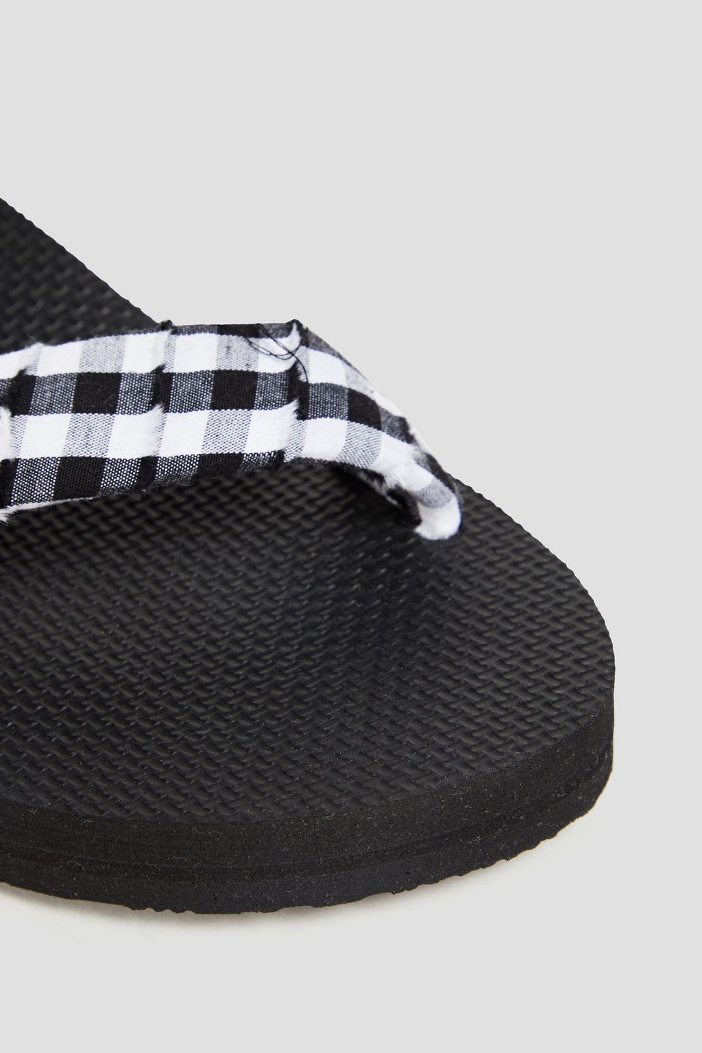 ARIZONA LOVE Trekky printed gauze-trimmed canvas platform sandals