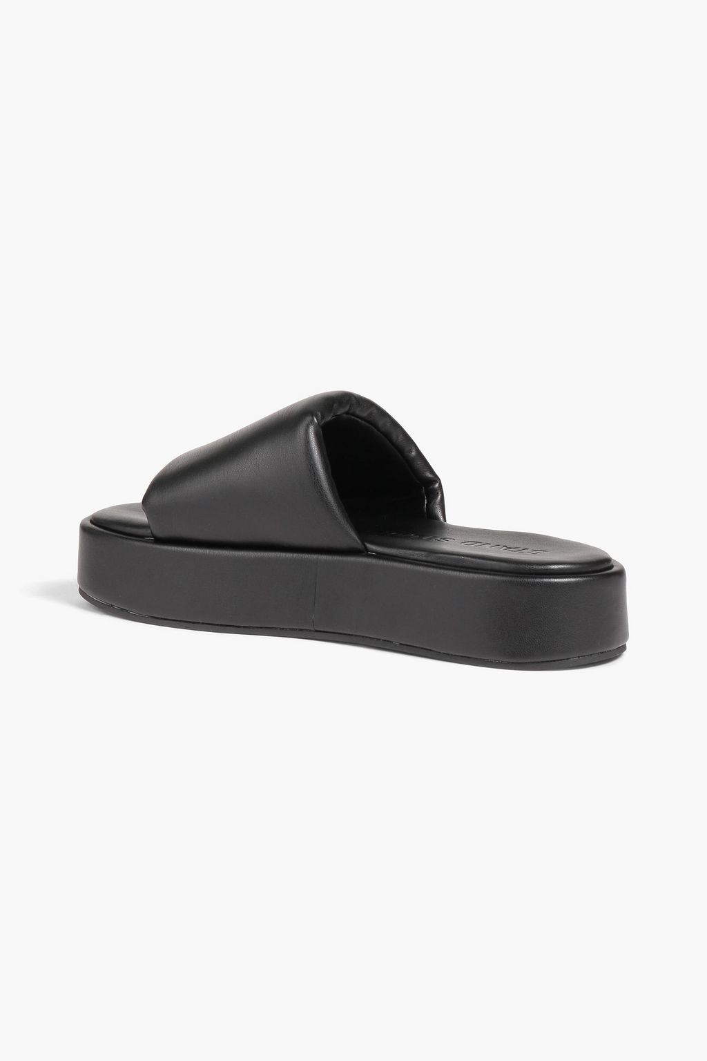 STAND STUDIO Phoebe faux leather platform slides