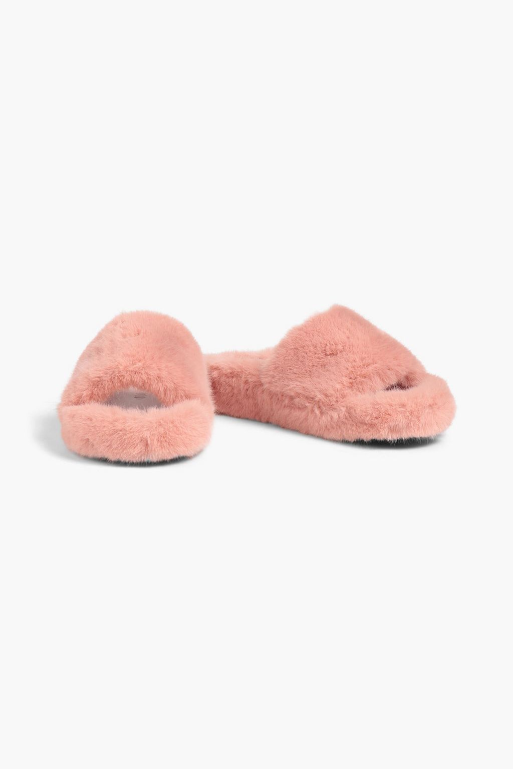 STAND STUDIO Faux fur slides