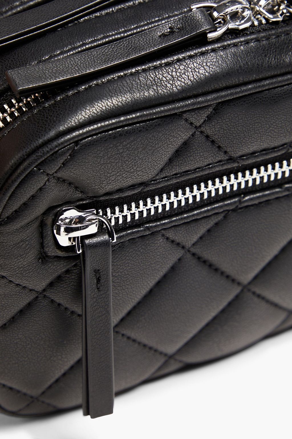STAND STUDIO Quilted faux leather crossbody bag
