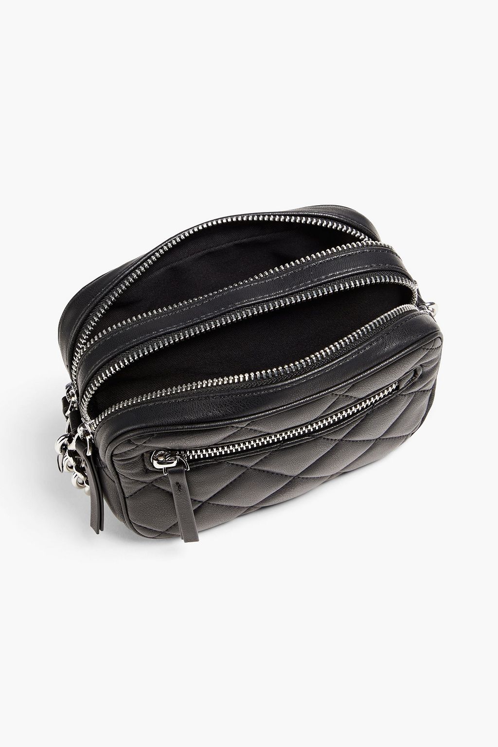 STAND STUDIO Quilted faux leather crossbody bag