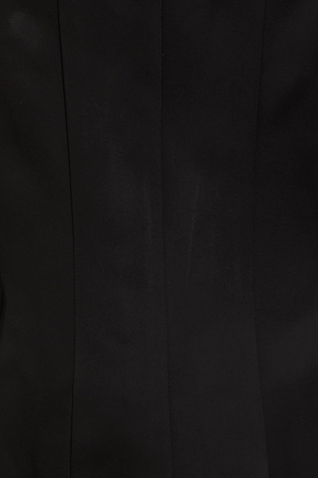 SARA BATTAGLIA Strapless duchesse satin maxi dress