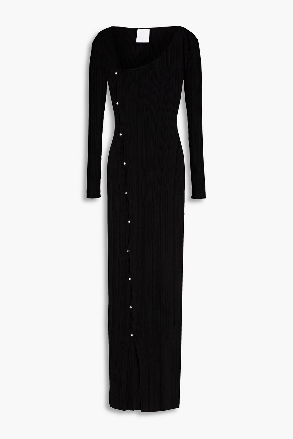 Paris Georgia Black Lola Cut-out Maxi Dress