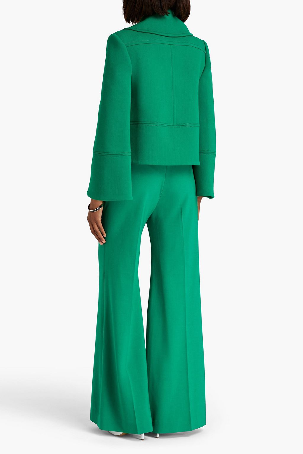 ZIMMERMANN Double-breasted twill jacket