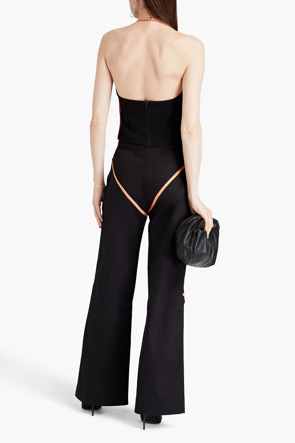 Paris Georgia Black Nassia Tank Top In Black