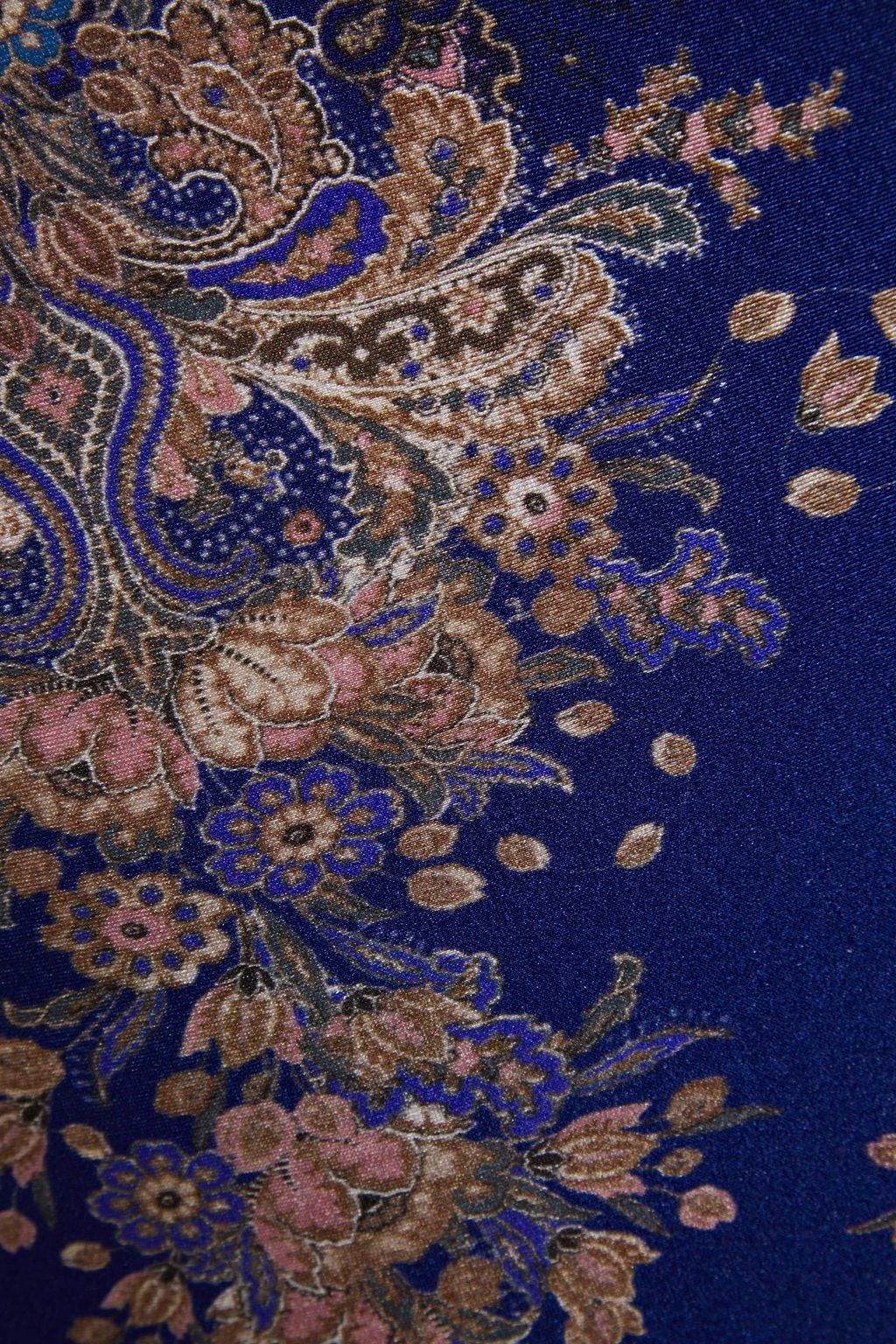 ZIMMERMANN Cutout ruffled paisley-print swimsuit