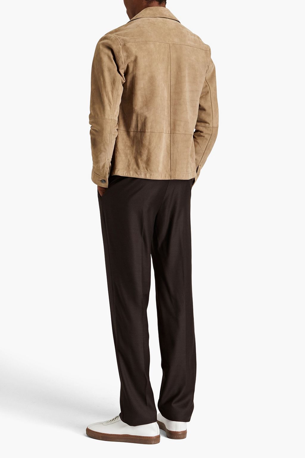 ZEGNA Wool-twill pants