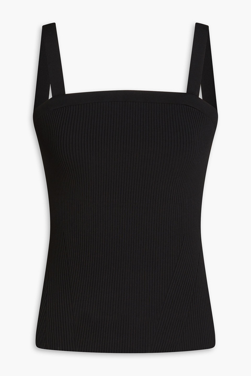 Zimmermann Oberteil Aus Rippstrick In Black
