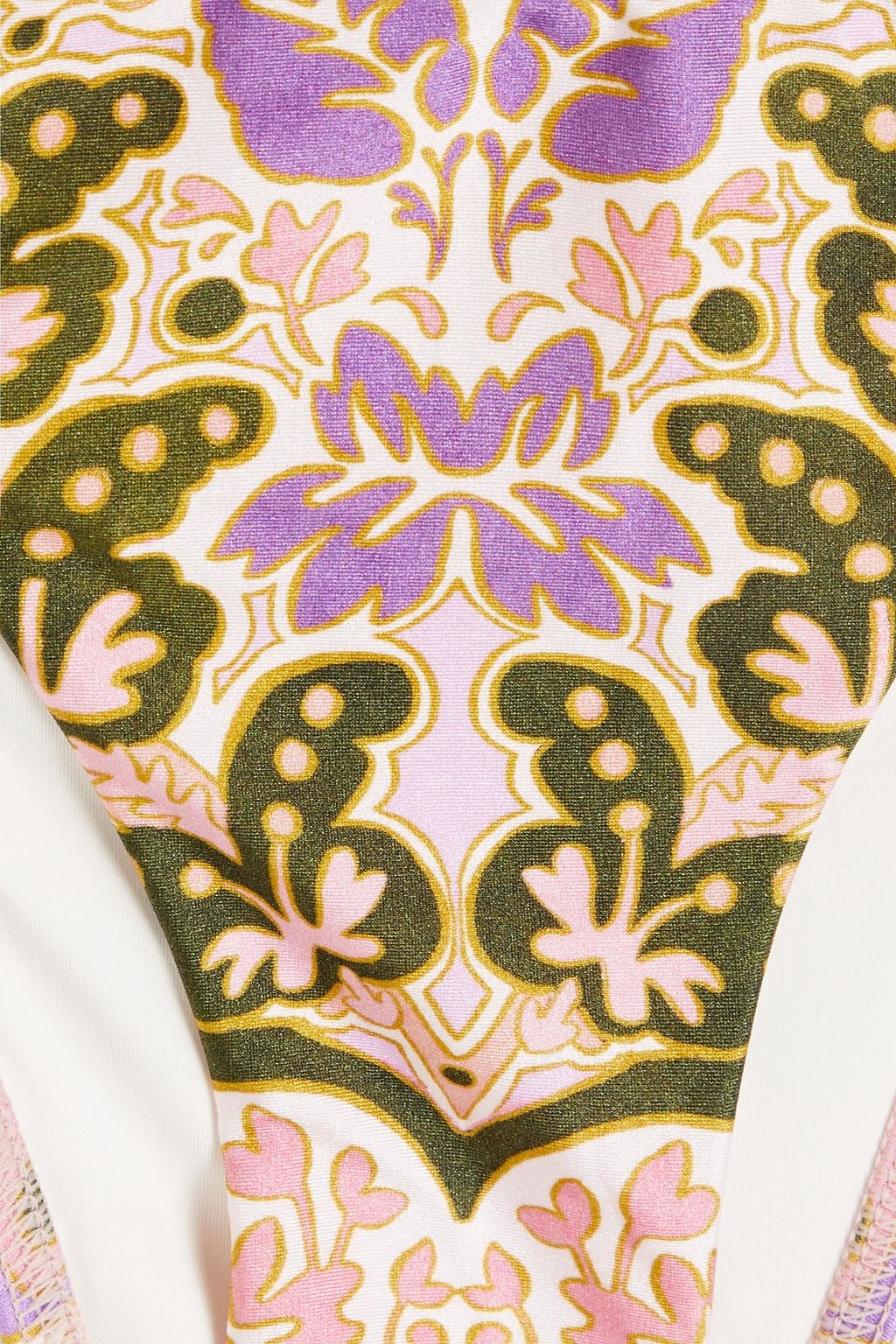 ZIMMERMANN Printed bandeau bikini
