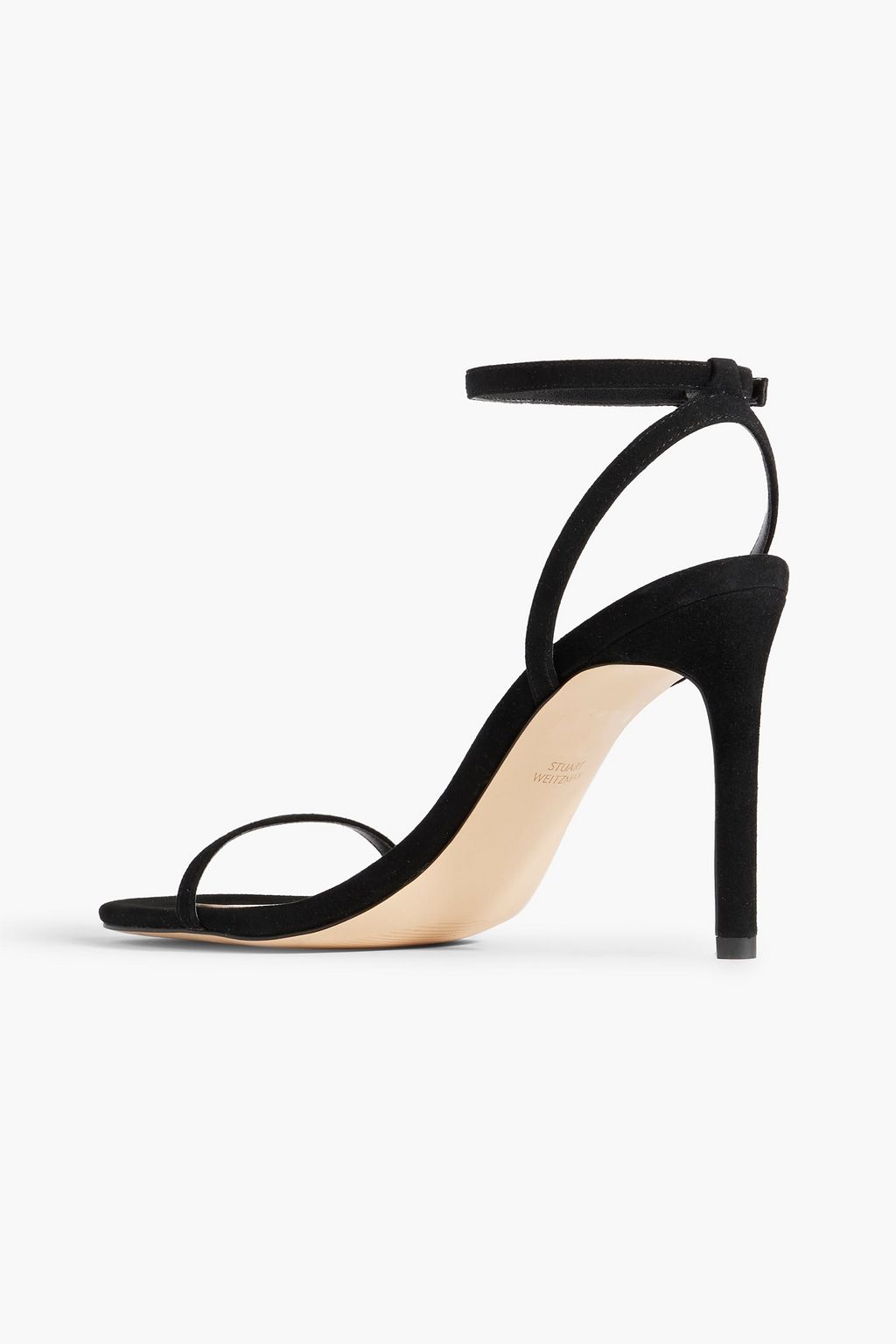 STUART WEITZMAN Dancer 95 suede sandals | THE OUTNET