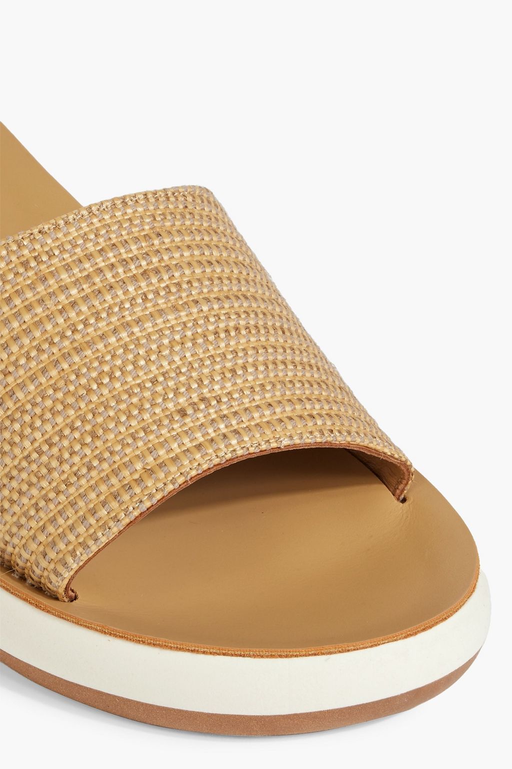 ANCIENT GREEK SANDALS Taygete raffia slides