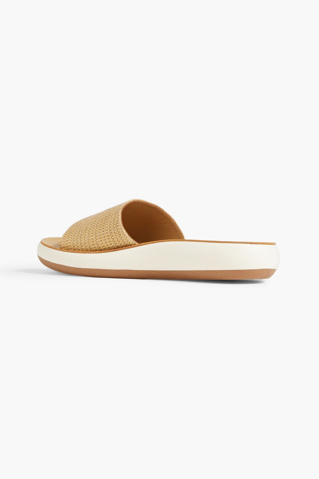 ANCIENT GREEK SANDALS Taygete raffia slides