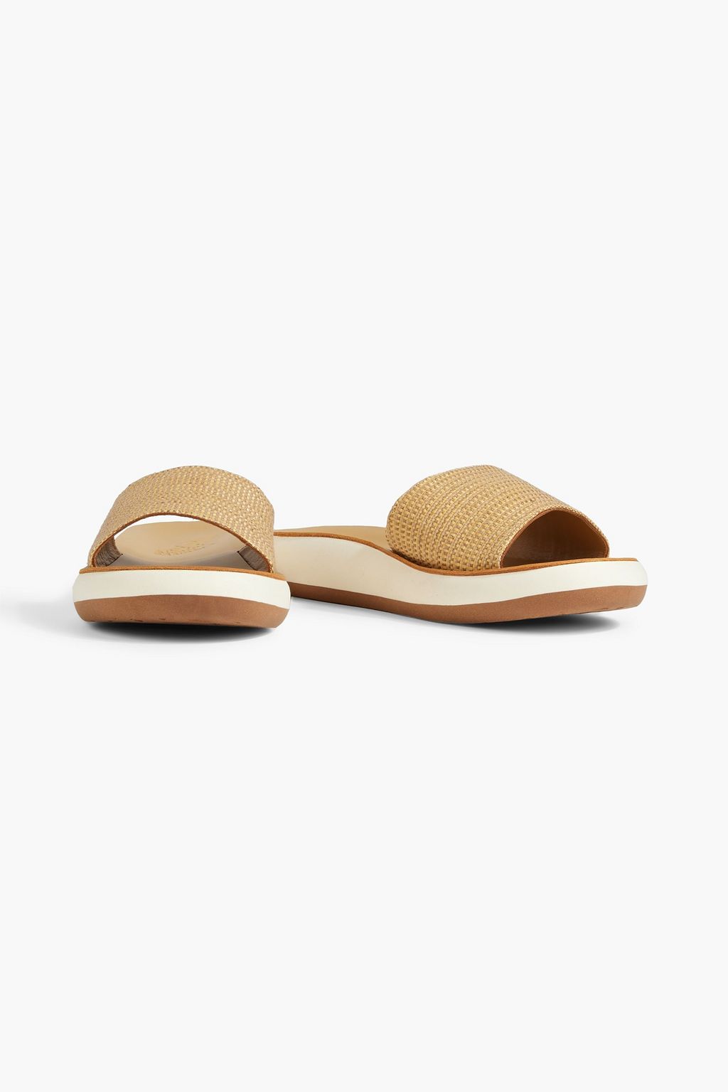 ANCIENT GREEK SANDALS Taygete raffia slides