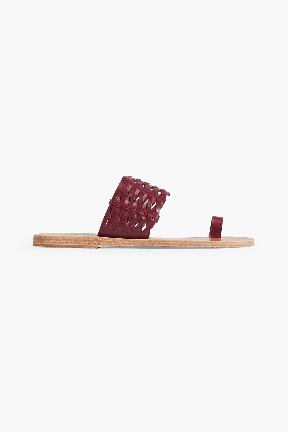 Ancient Greek Sandals Thalia woven leather sandals