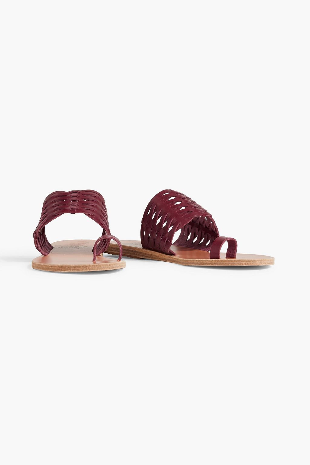 ANCIENT GREEK SANDALS Thalia woven leather sandals
