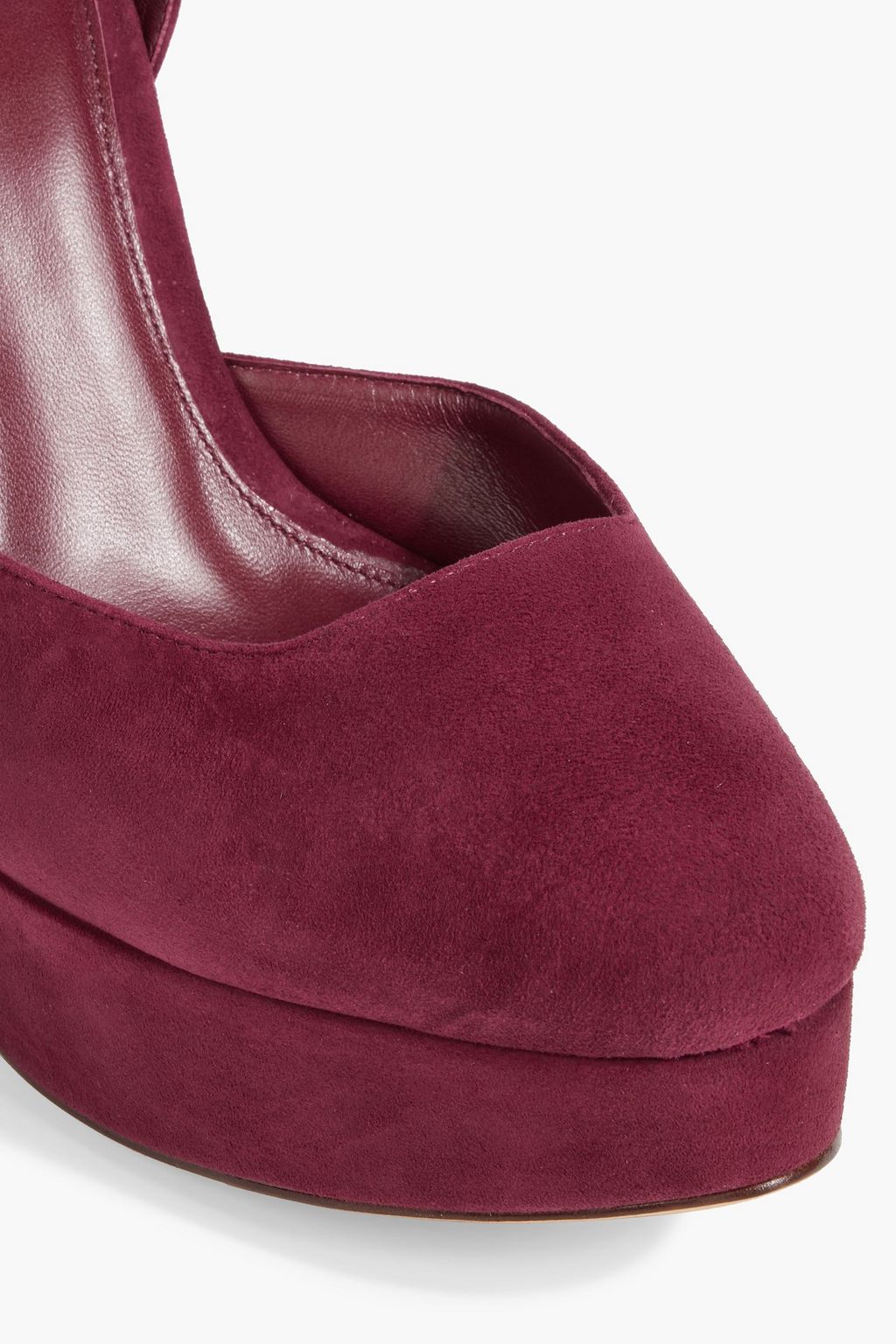 ALEXANDRE BIRMAN Vita suede platform pumps