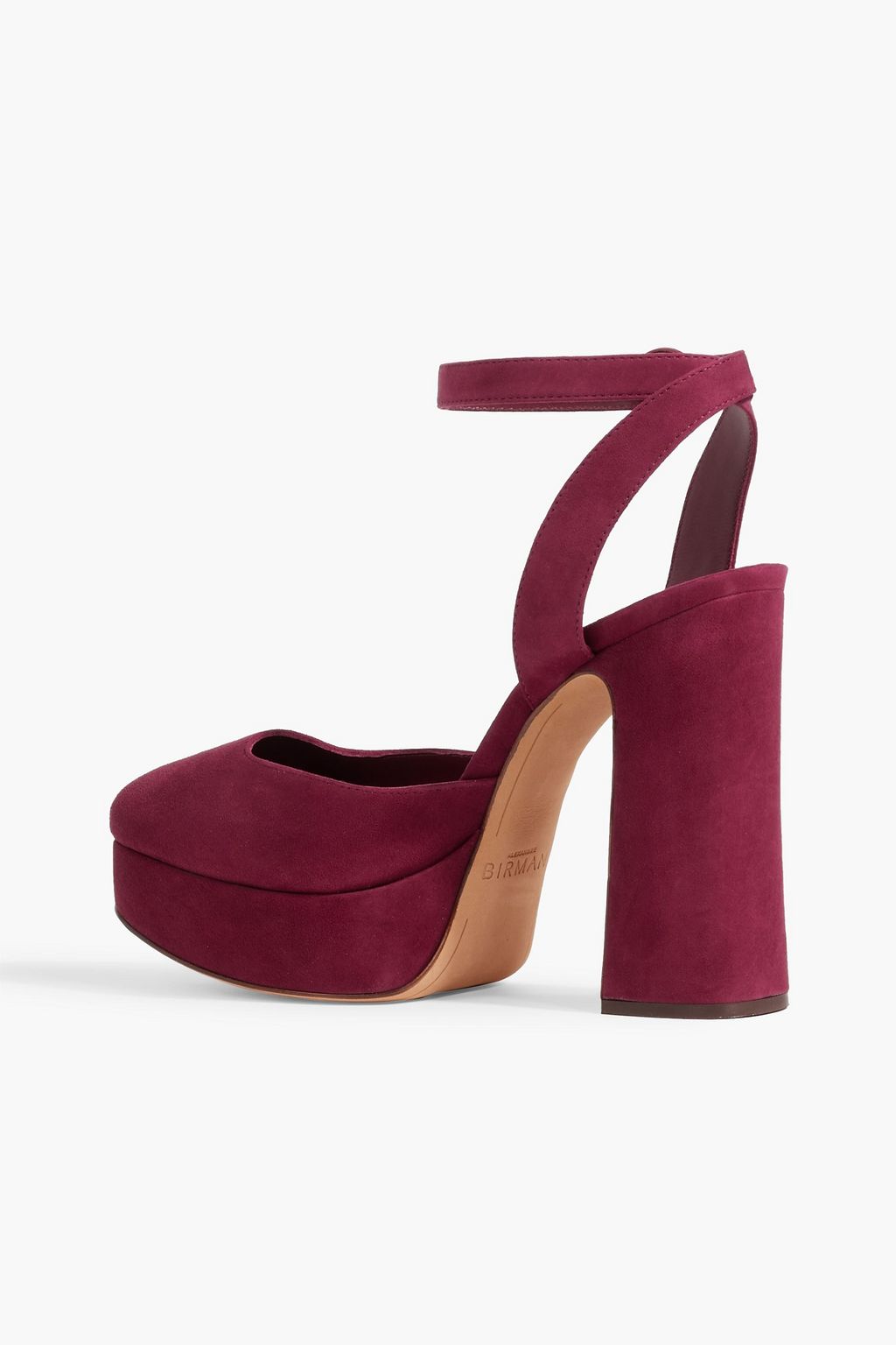 ALEXANDRE BIRMAN Vita suede platform pumps