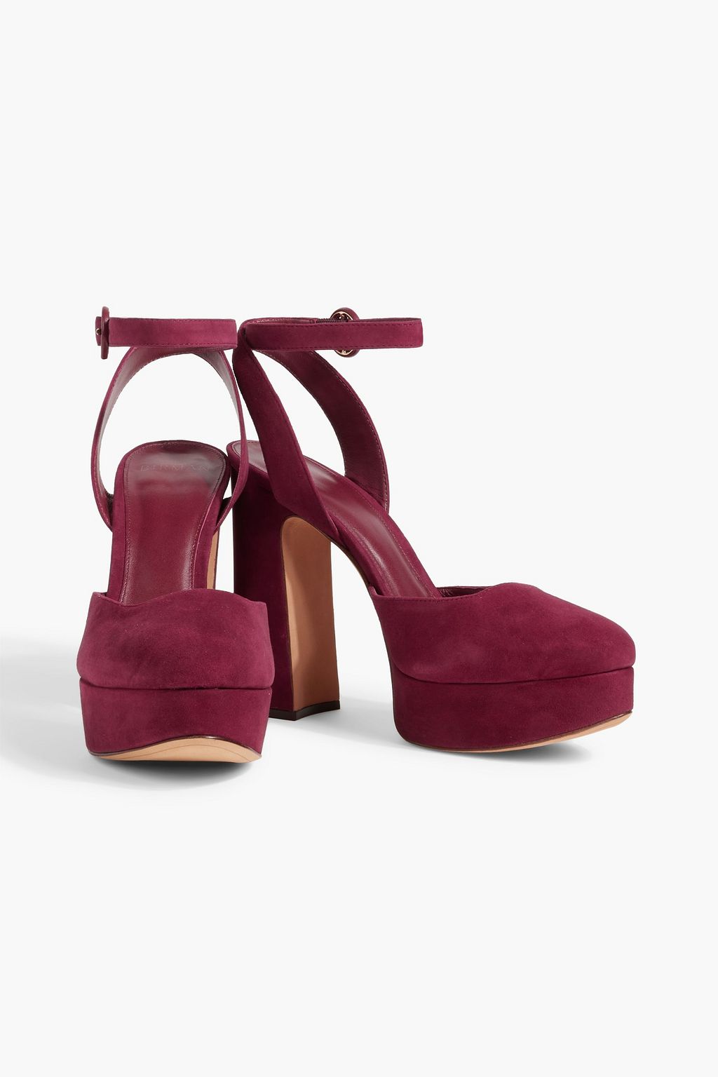 ALEXANDRE BIRMAN Vita suede platform pumps