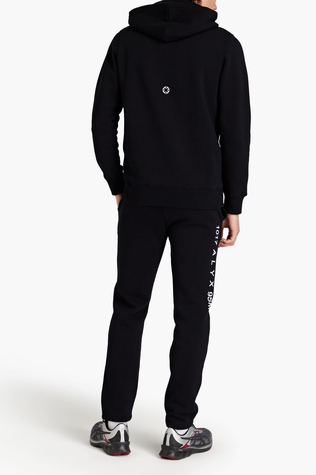 1017 ALYX 9SM Sporthose aus Fleece aus einer Baumwollmischung mit Logoprint