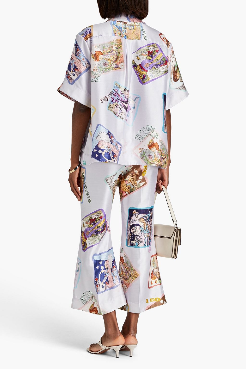 ZIMMERMANN Printed silk shirt