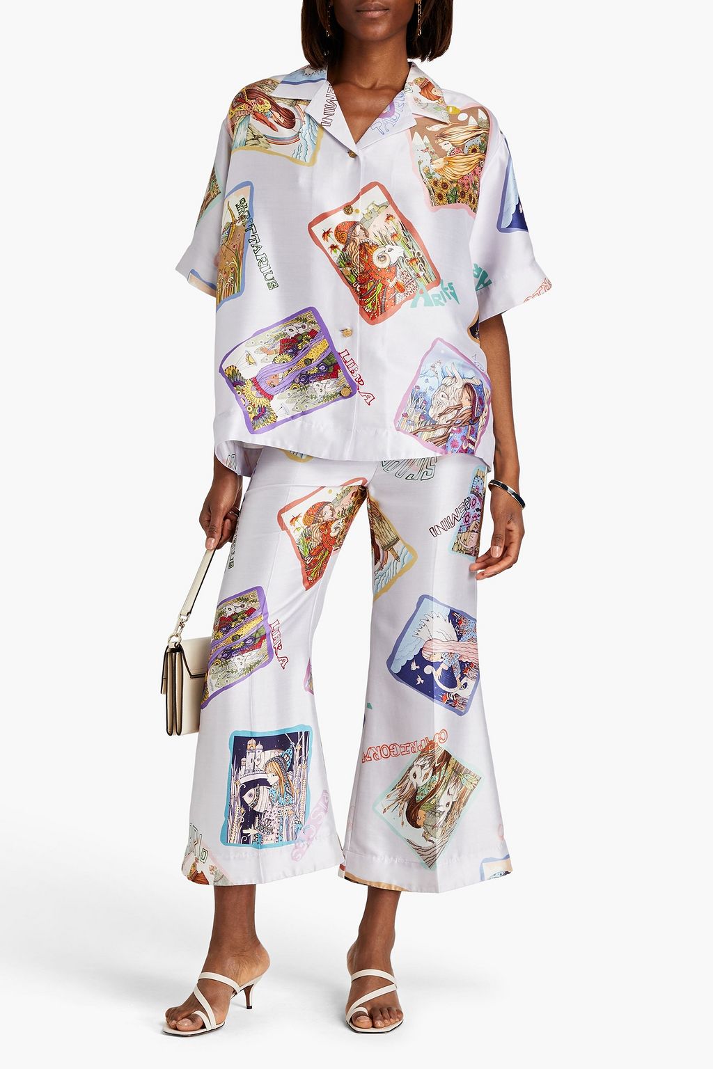 ZIMMERMANN Printed silk shirt
