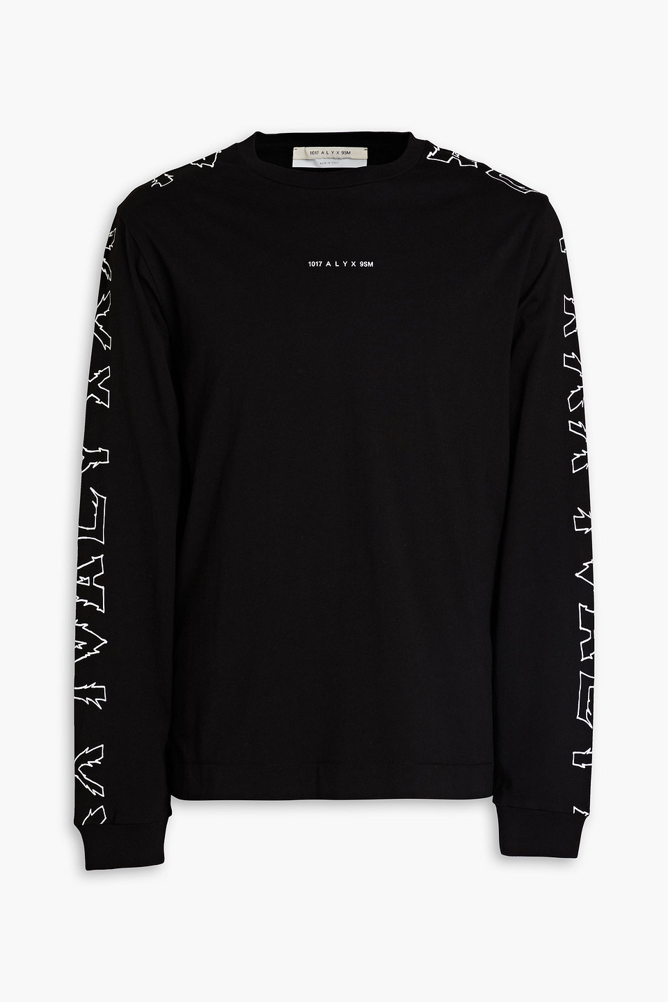 Alyx Logo-print Cotton-jersey T-shirt In Black