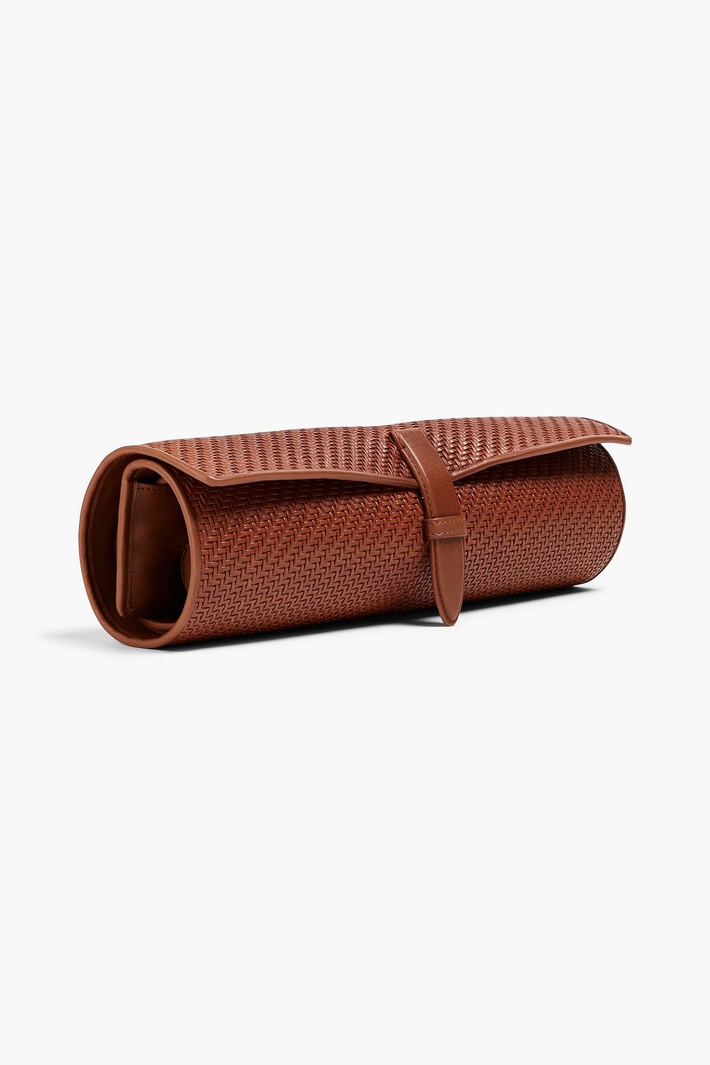 ZEGNA Reisespielset aus geflochtenem Leder