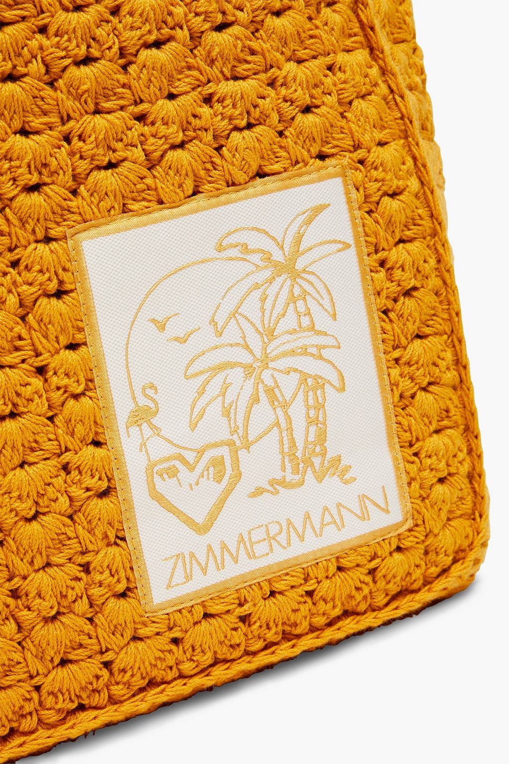 ZIMMERMANN Crocheted cotton tote