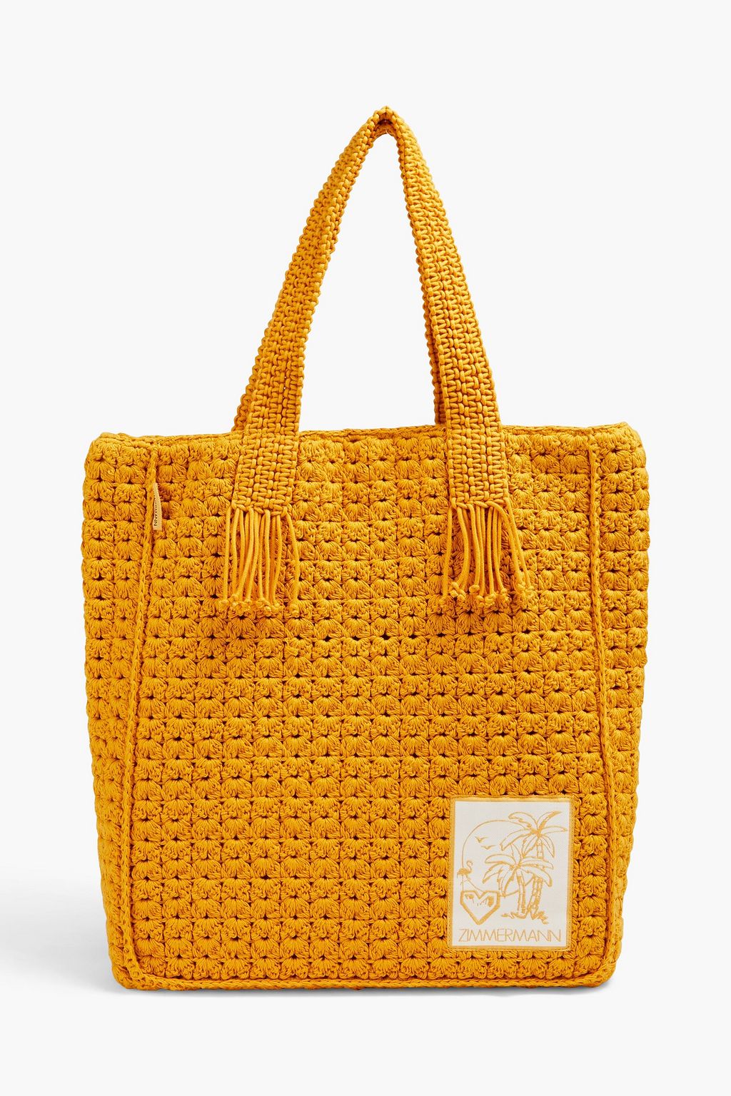 ZIMMERMANN Crocheted cotton tote | THE OUTNET