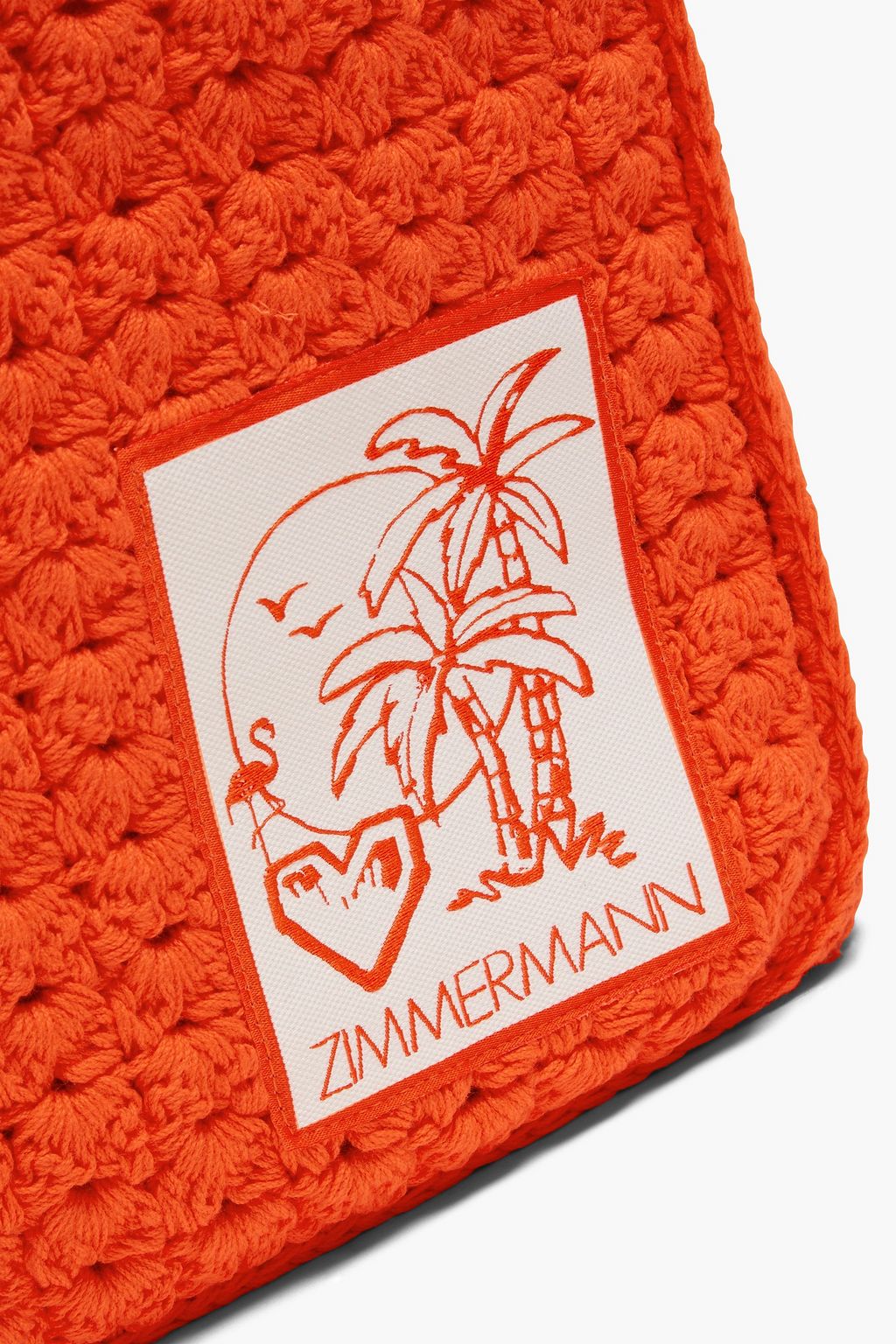 ZIMMERMANN Crocheted cotton tote
