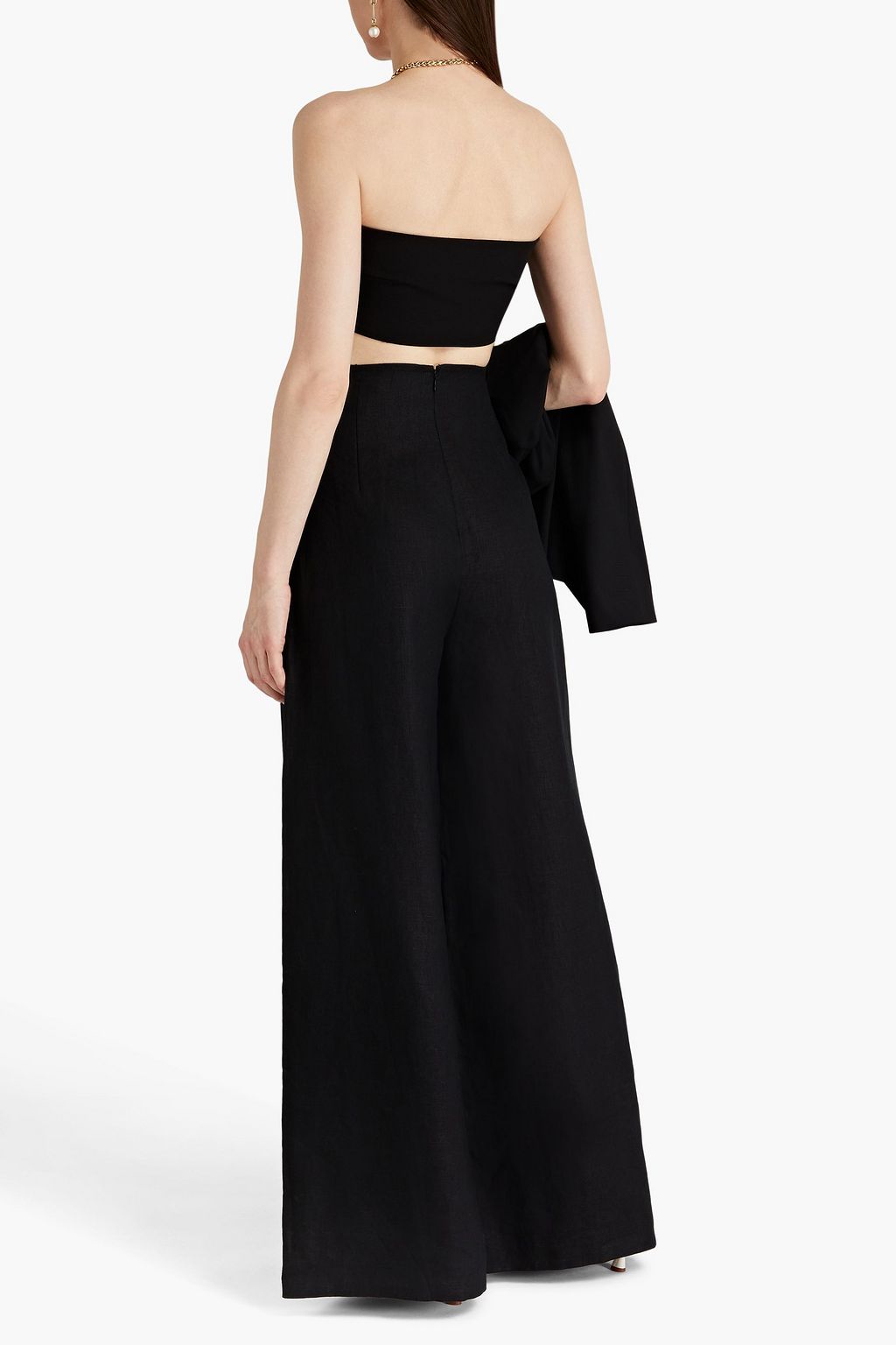 ZIMMERMANN Linen wide-leg pants