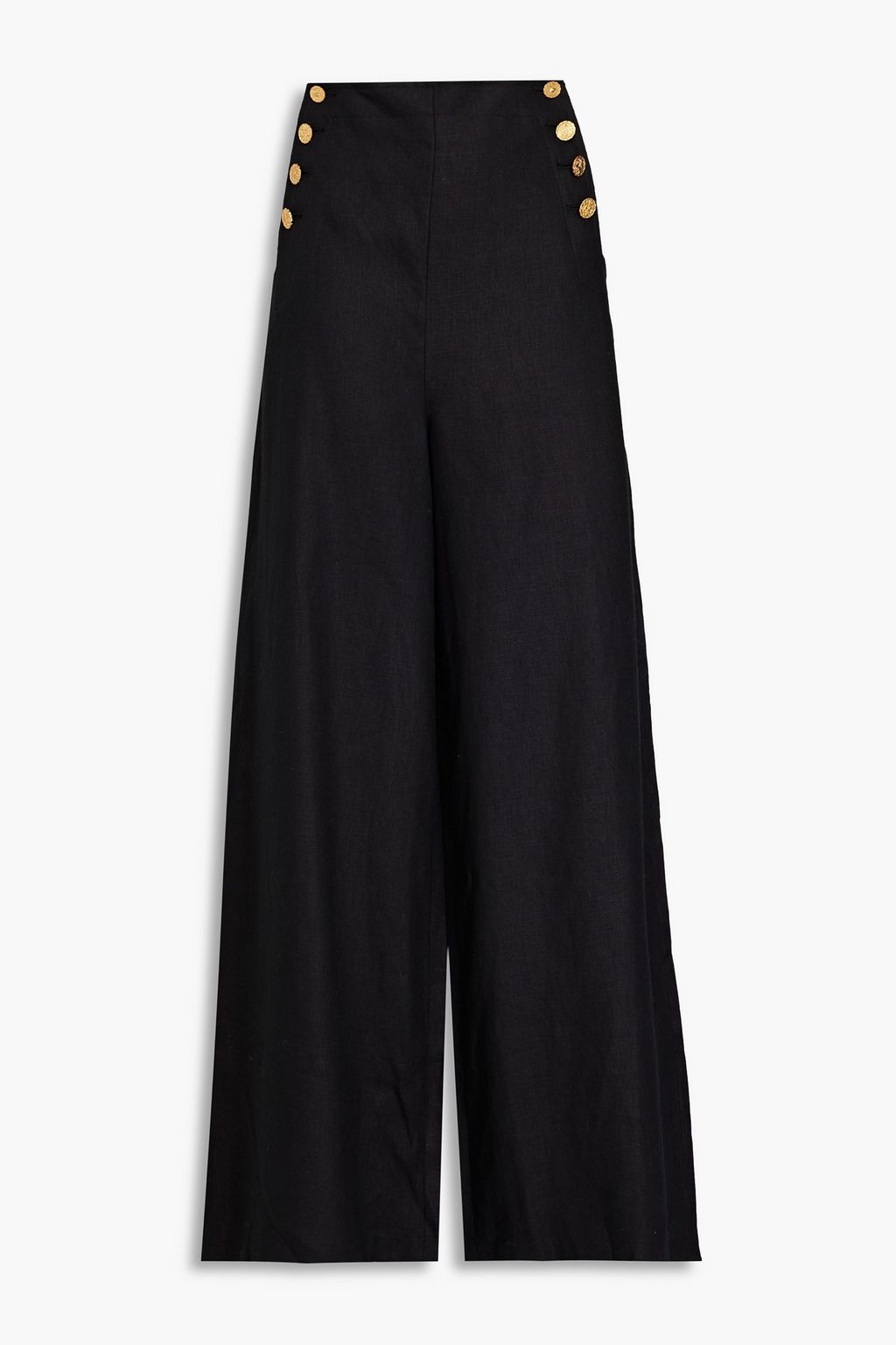 ZIMMERMANN Linen wide-leg pants | THE OUTNET