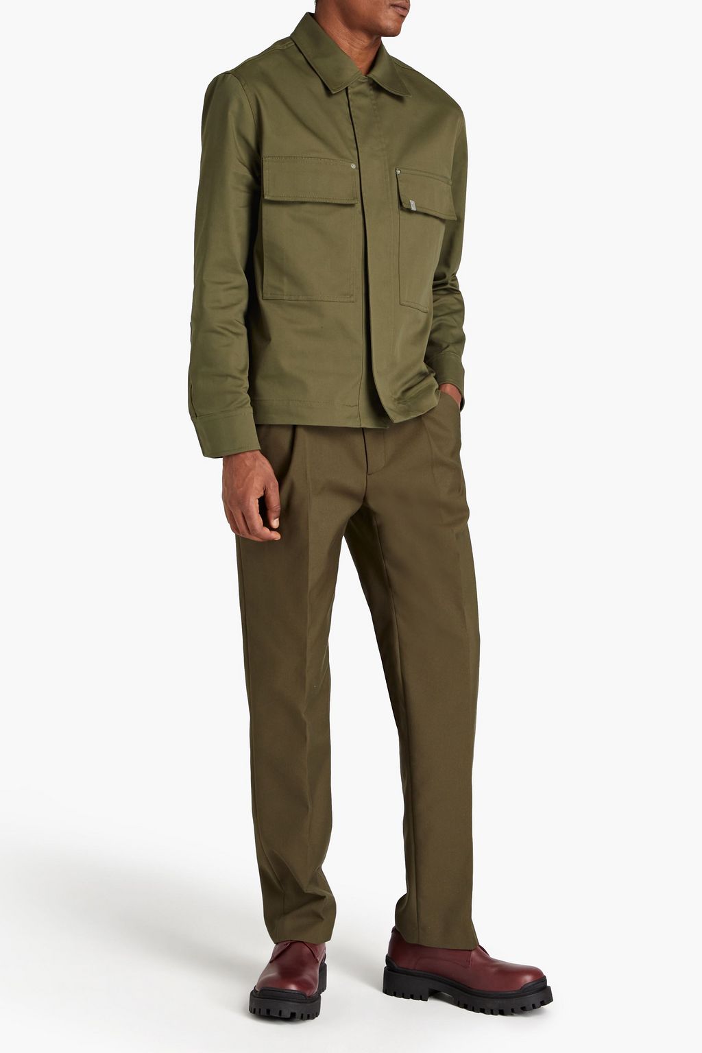 1017 ALYX 9SM Stretch-cotton twill overshirt