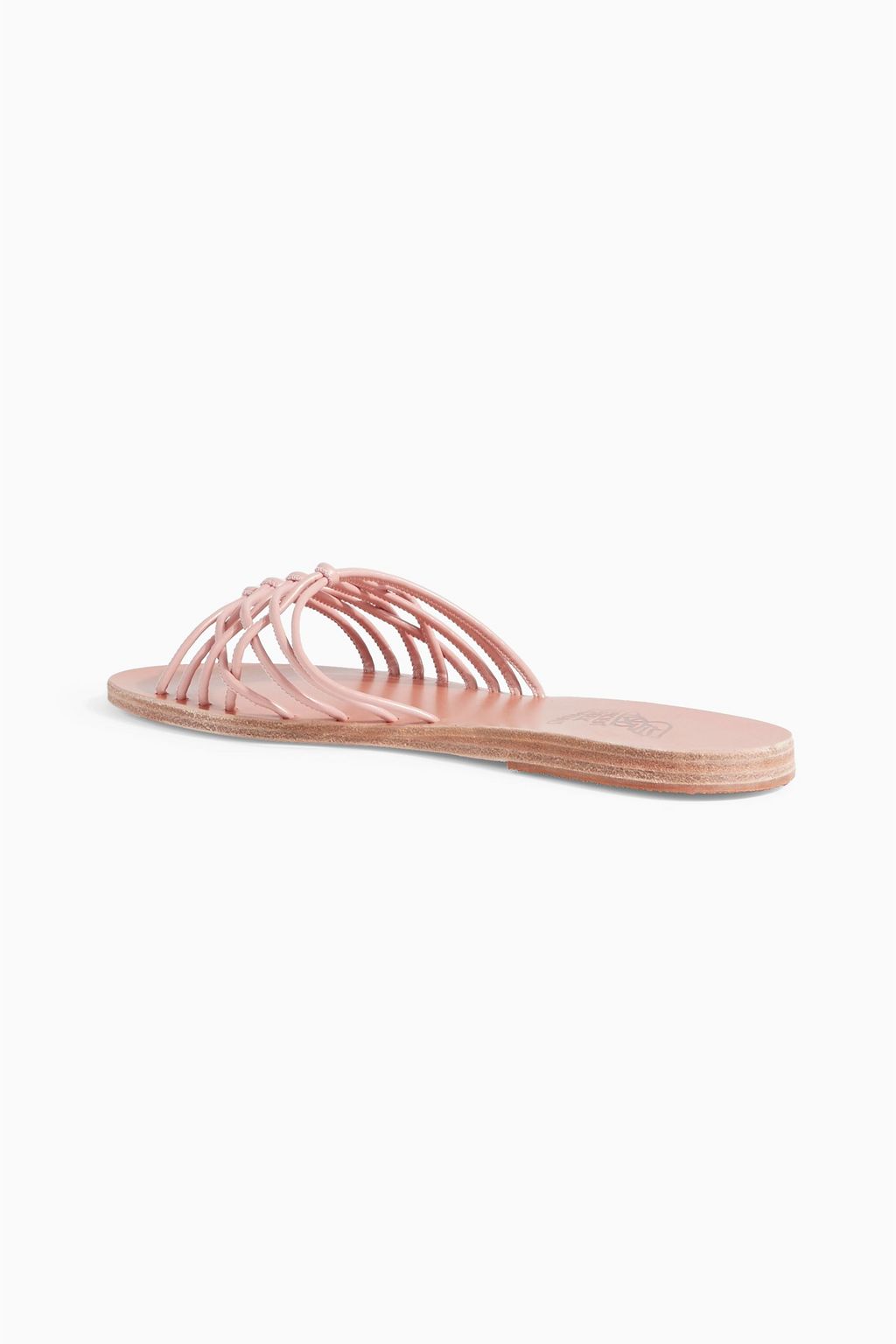 ANCIENT GREEK SANDALS Andrea knotted faux leather sandals