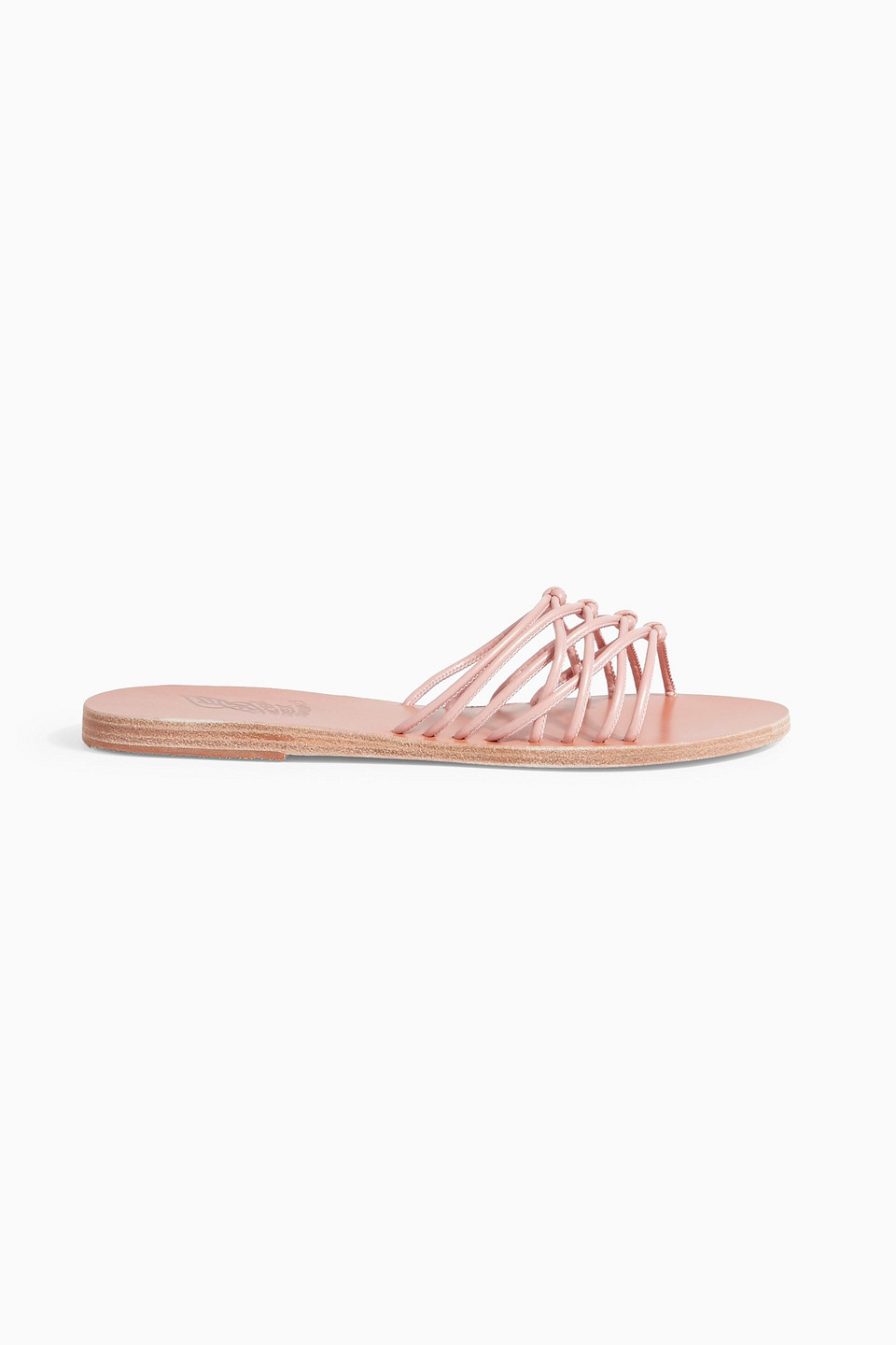 Ancient Greek Sandals Andrea knotted faux leather sandals