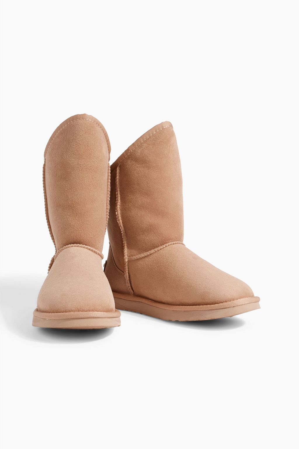 Australia Luxe Collective Cosy Shearling & Suede Tall Boots on SALE