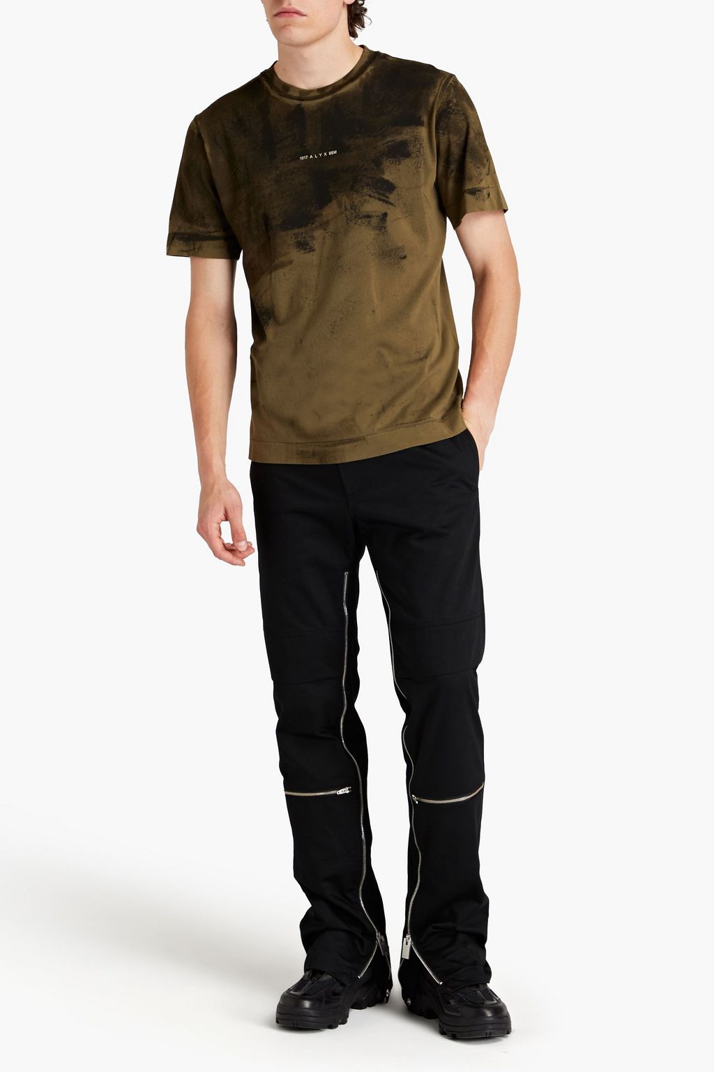 1017 ALYX 9SM Zip-detailed cotton pants