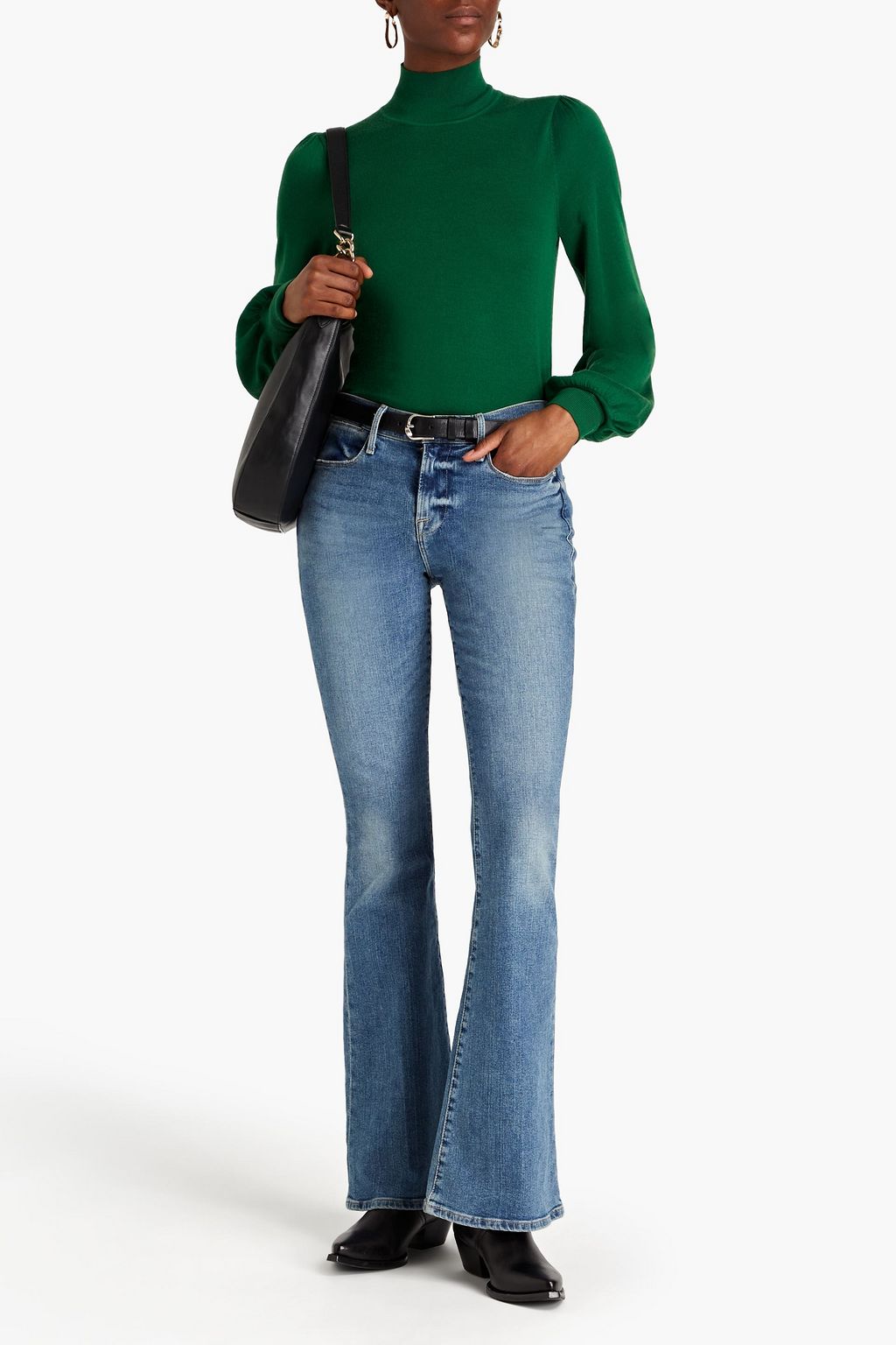 ZIMMERMANN Merino wool turtleneck sweater