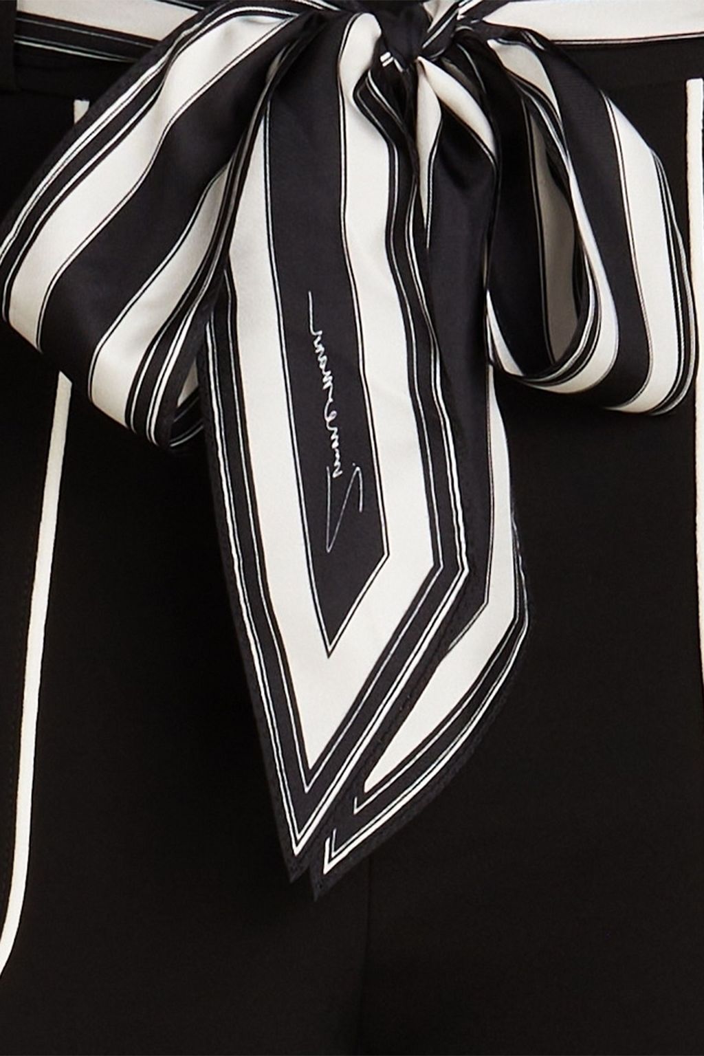 ZIMMERMANN Kick-flare-Hose aus Crêpe mit Gürtel