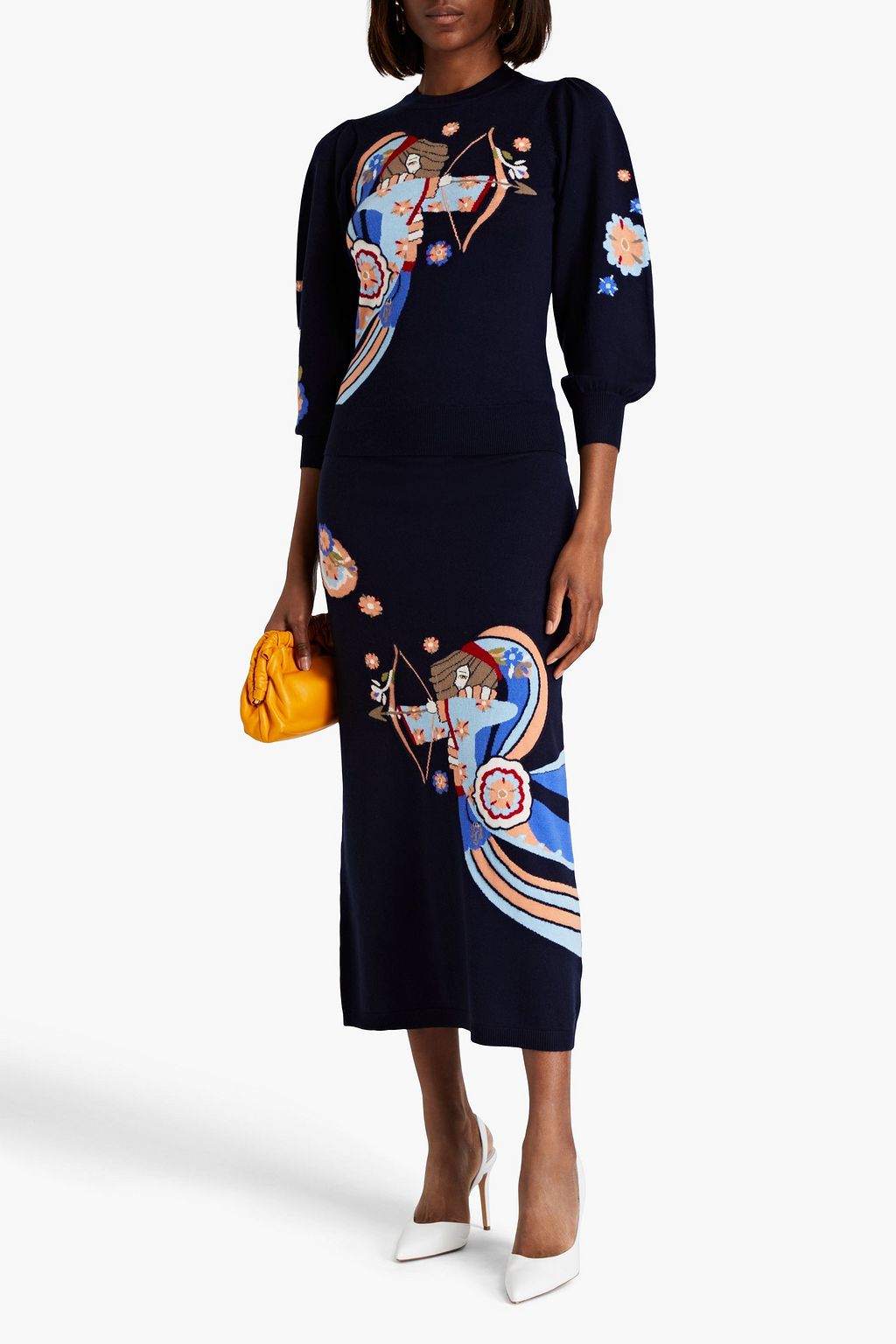 ZIMMERMANN Intarsia merino wool sweater