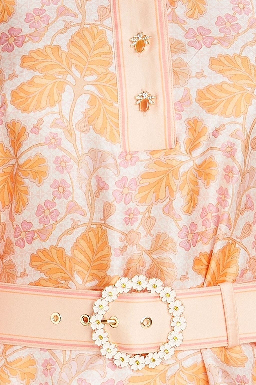ZIMMERMANN Floral-print silk-twill mini shirt dress
