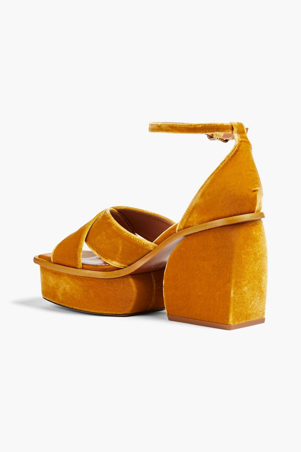 ZIMMERMANN Velvet platform sandals