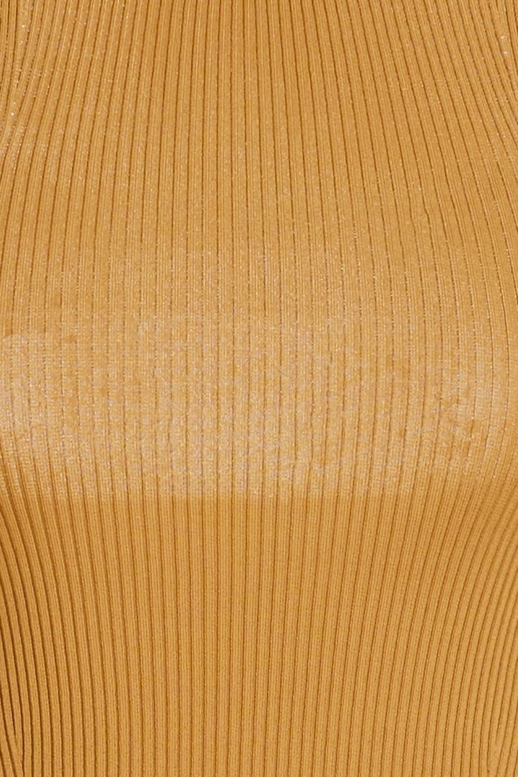 ZIMMERMANN Ribbed jersey halterneck top