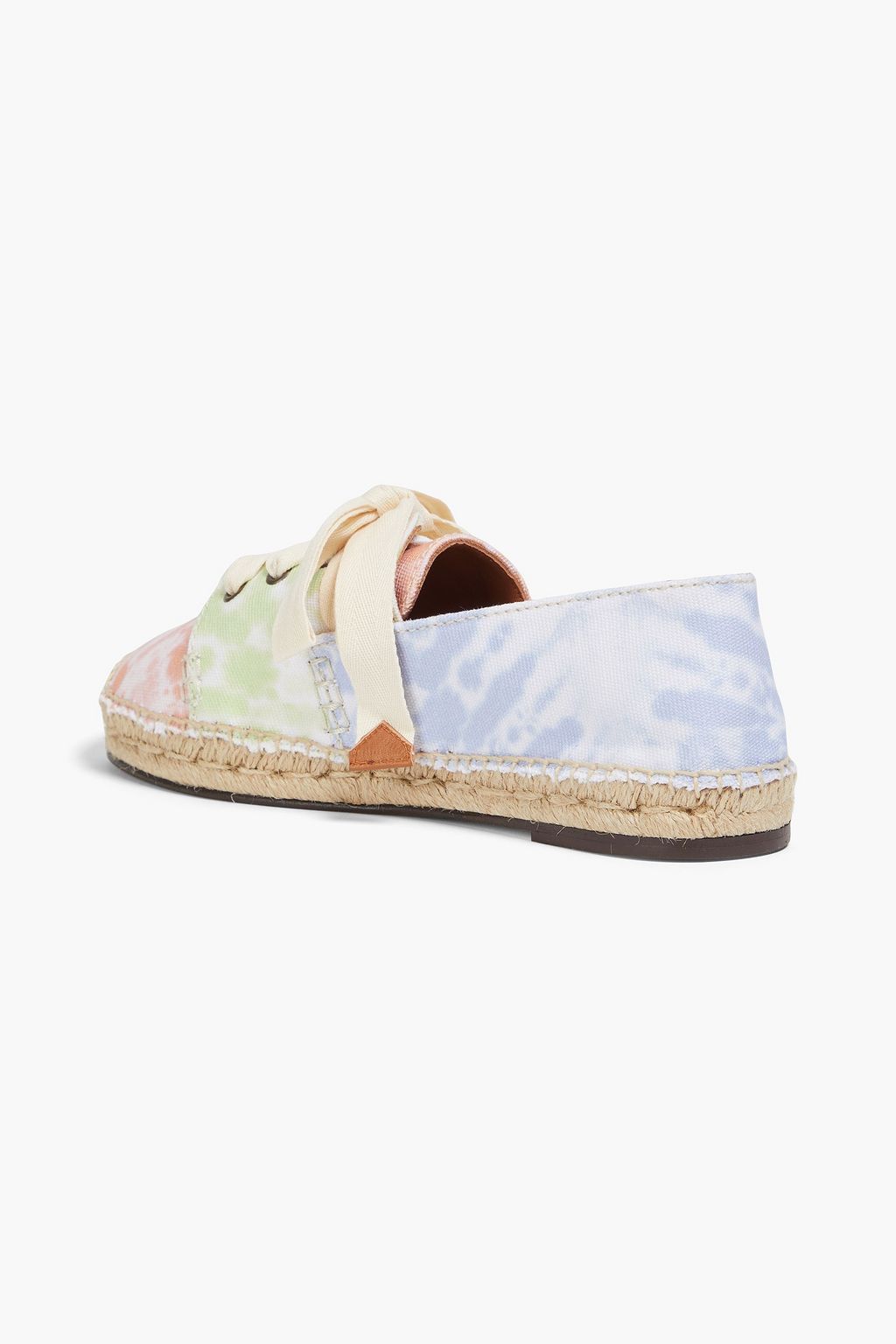 ZIMMERMANN Lace-up canvas espadrilles