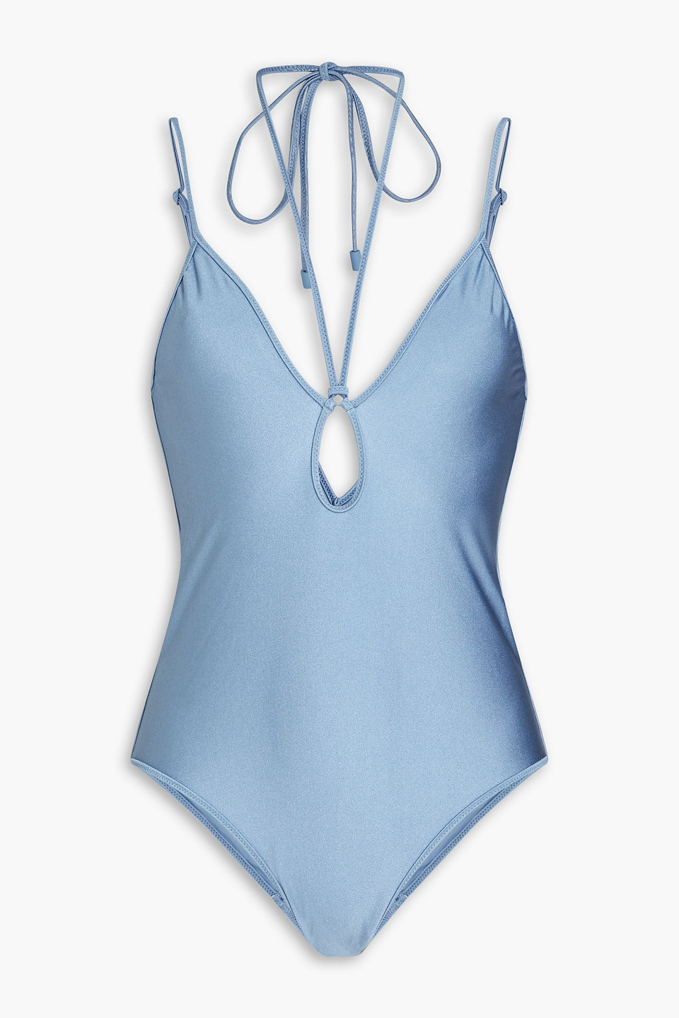 Zimmermann Badeanzug Mit Cut-outs In Slate Blue