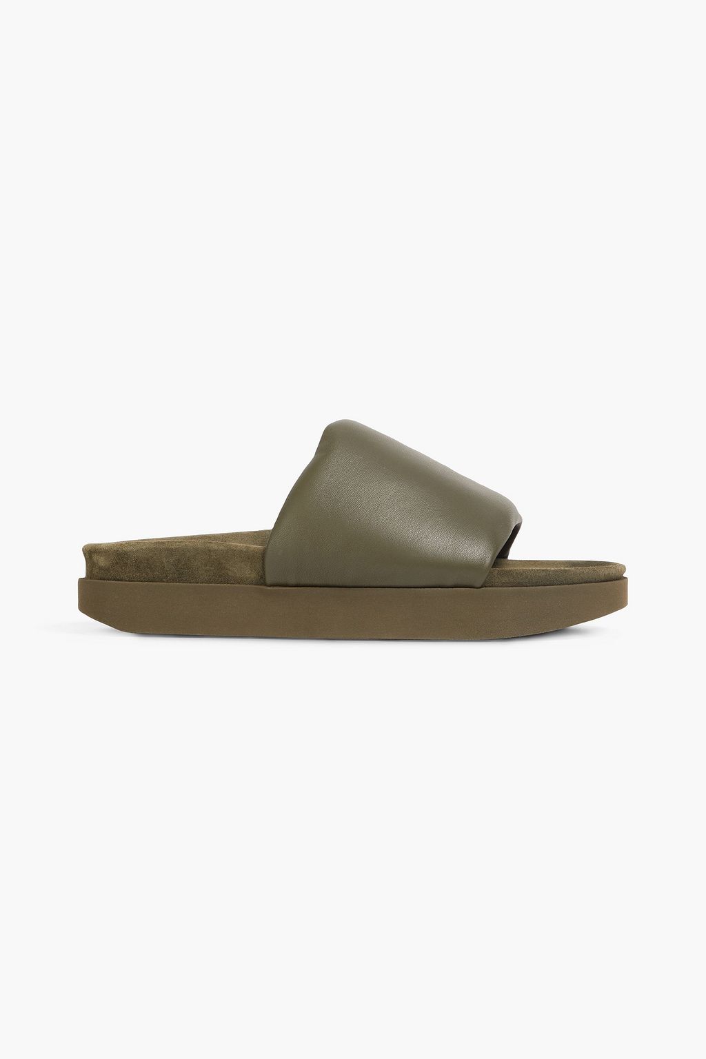 ZIMMERMANN Padded leather slides | THE OUTNET