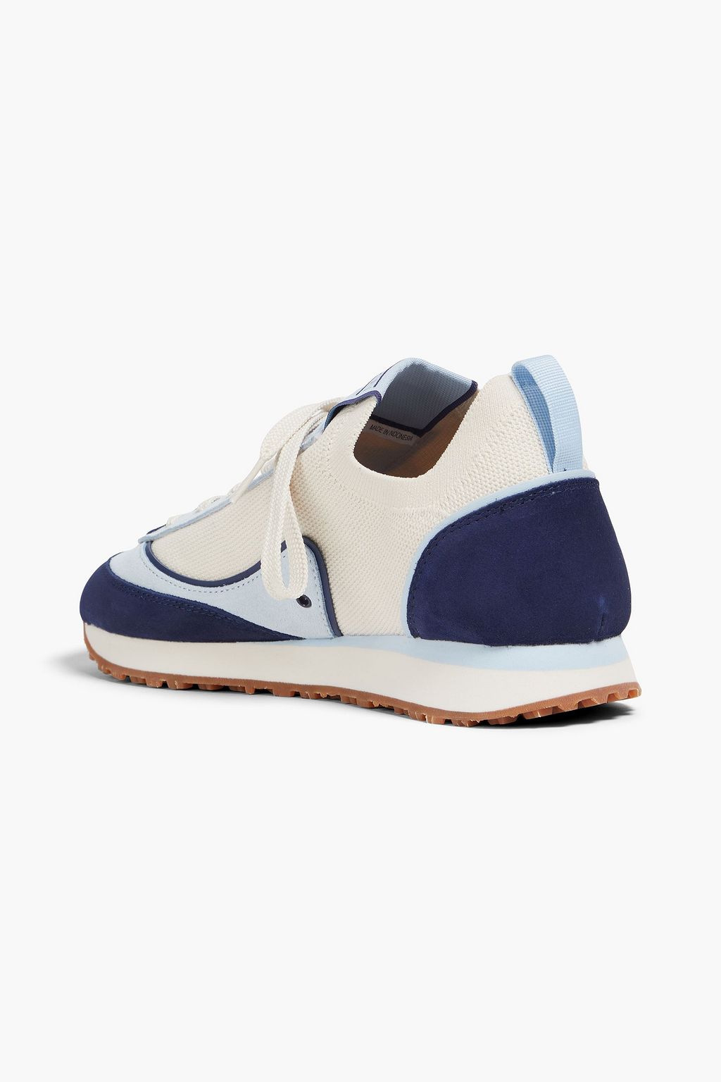 ZIMMERMANN Sneakers aus Veloursleder und Stretch-Strick
